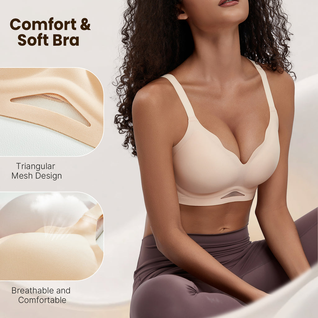 Seamless Wavy Series (Triangle Lace Mesh)
