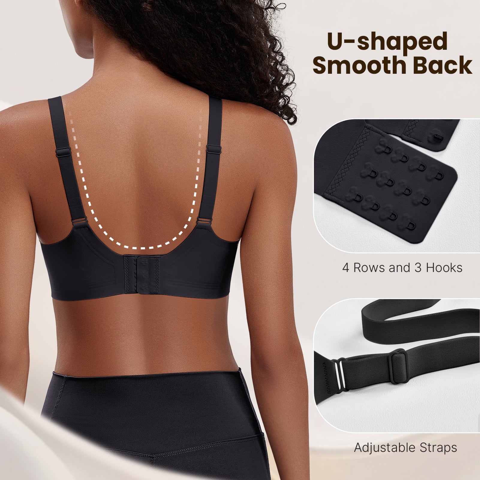 Seamless Wavy Series (Triangle Lace Mesh)